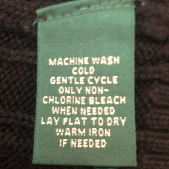 NEW (NWOT) Lauren Ralph Lauren Active zippered mock-neck sweater sz L - Picture 5 of 7